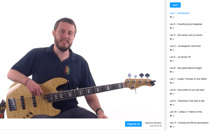 Basgitaar screenshot 1