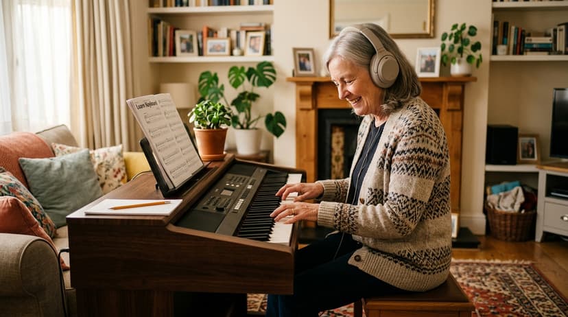 Keyboardlessen voor Senioren [2026] → Leren op je 50+