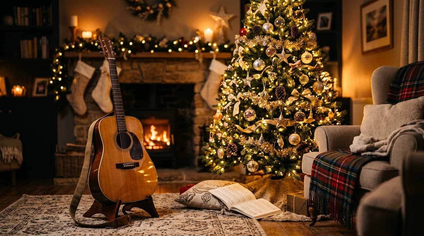 Kerstliedjes gitaar leren — dit moet je weten