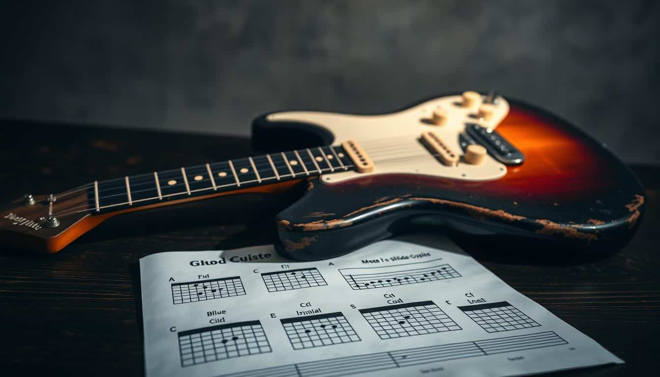 gitaar akkoordenschema blues