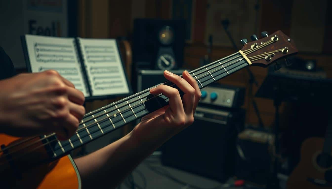 gitaar barré akkoorden oefenen