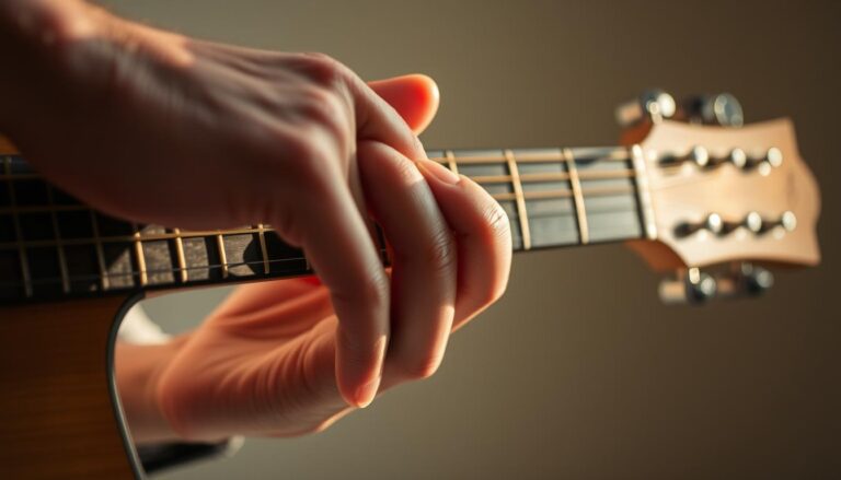 gitaar techniek linkerhand