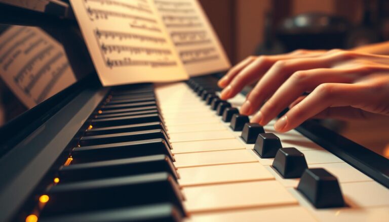 piano akkoorden en tekst