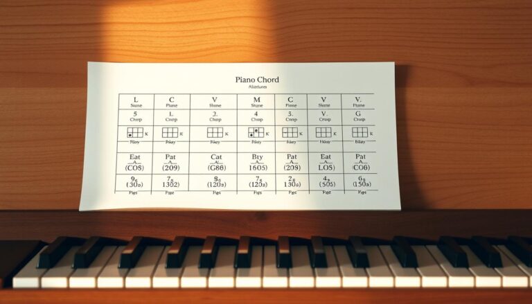piano akkoorden schema