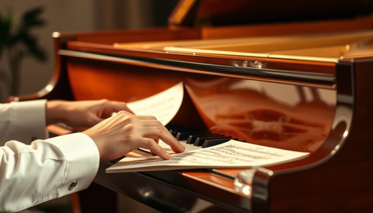 piano akkoordenschema oefenen