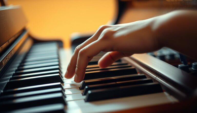 piano rechterhand oefenen