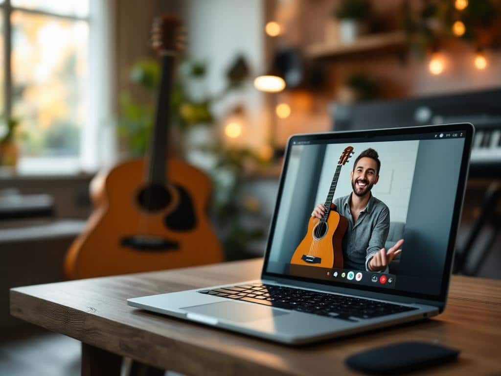 online muziekles - Online muziekles: zo leer jij thuis succesvol een instrument bespelen